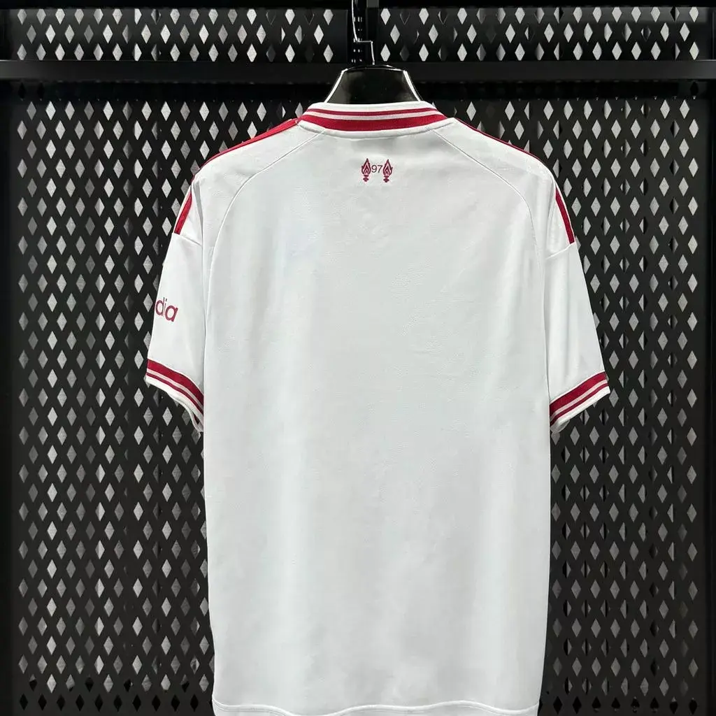 2026/27 Men's White Away Soccer Jersey – Premium Breathable Football Shirt, Quick Dry, Sizes S-4XL