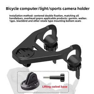 Bicycle Speedometer Extension Bracket, Bike Light Mount, Gopro Camera Holder, Cycling Gear Accessory, Sports Equipment