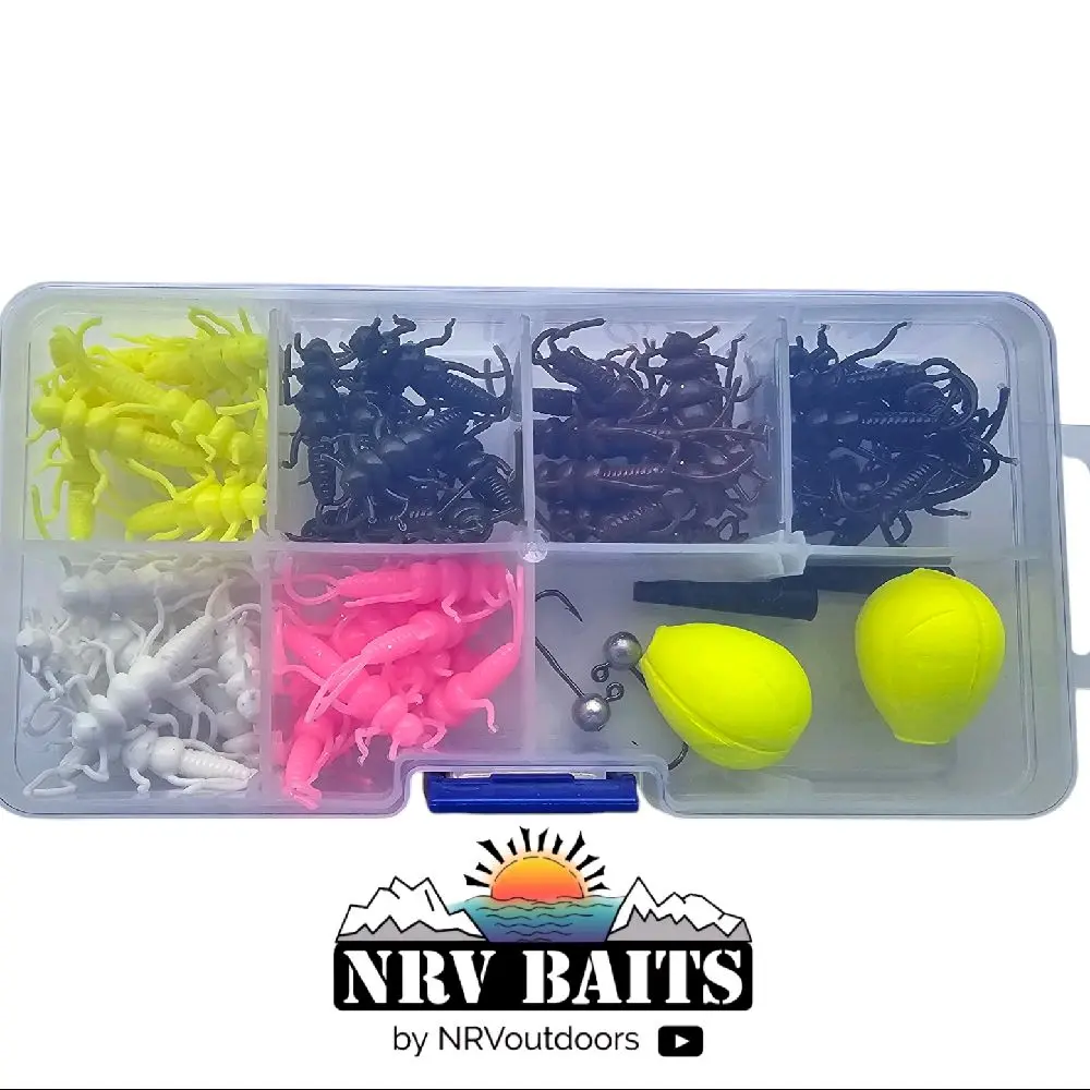 NRV Baits: Creek Bugz 55pc Kit - TikTok Shop