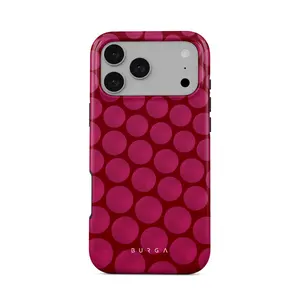 BURGA iPhone Case | Reset Button | For iPhone 17 Pro Max, 16 15 14 13 12 11 Series | MagSafe Aesthetic Phone Case | Gradient Phone Case | Trendy 2026 Phone Case | Shockproof & Waterproof Protection | Gift for Her and Love