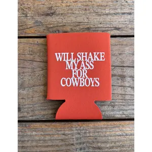 "ORANGE SHAKE ASS" KOOZIE