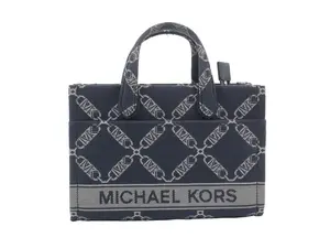 Pre-owned MICHAEL KORS cotton Tote Bags Gigi Empire logo jacquard Tote
