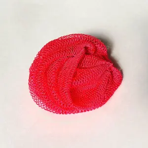 African Exfoliating Mesh Sponge Bath Accessory, 40-in Whole Body Deep Clean Bathing Sponge for Beauty & Personal Care, Accessories