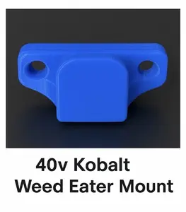 40v Kobalt weed eater/blower wall mount