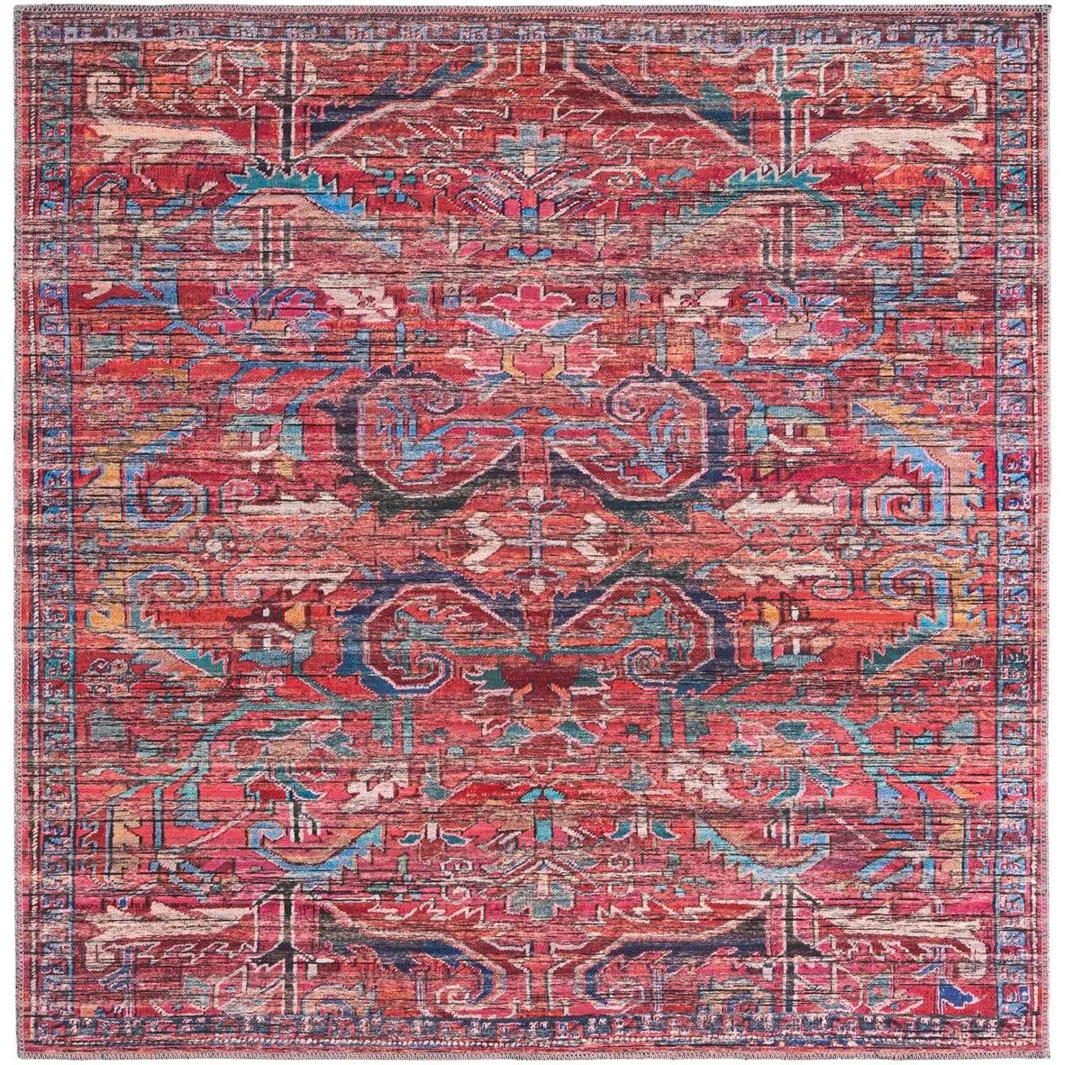 Rust Red - A 5' 3  Square