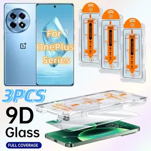 3-Pack Tempered Glass Screen Protector for Oneplus Phones, Compatible with Ace Series and 9h Hardness, Bubble-Free, Easy Installation