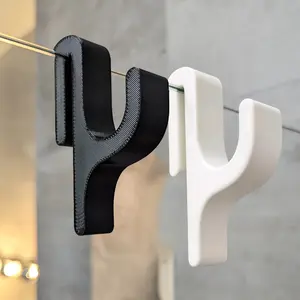 2pcs Shower Door Hook, Frameless Glass Door Hook for 8mm Less Glass, Suitable for Robes, Pajamas, Bathrobes, Towels, Clothes & Bathroom Essentials Accessories –  Lightweight Hook, Wallmounted Hook，Christmas Celebrations