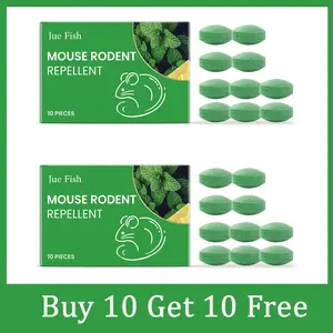 Buy 10 get 20 Packs Popular Natural Rodent Repellent Balls! Infused with peppermint and lemon oil, these balls effectively deter squirrels, rats, spiders, and other pests. Safe, long - lasting, and easy - to - use for both indoor and outdoor applications.