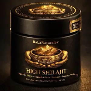 High Shilajit – Premium Himalayan Shilajit Resin for Men, Energy & Muscle Support