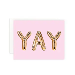 CAMI MONET | YAY Mylar Balloons Greeting Card