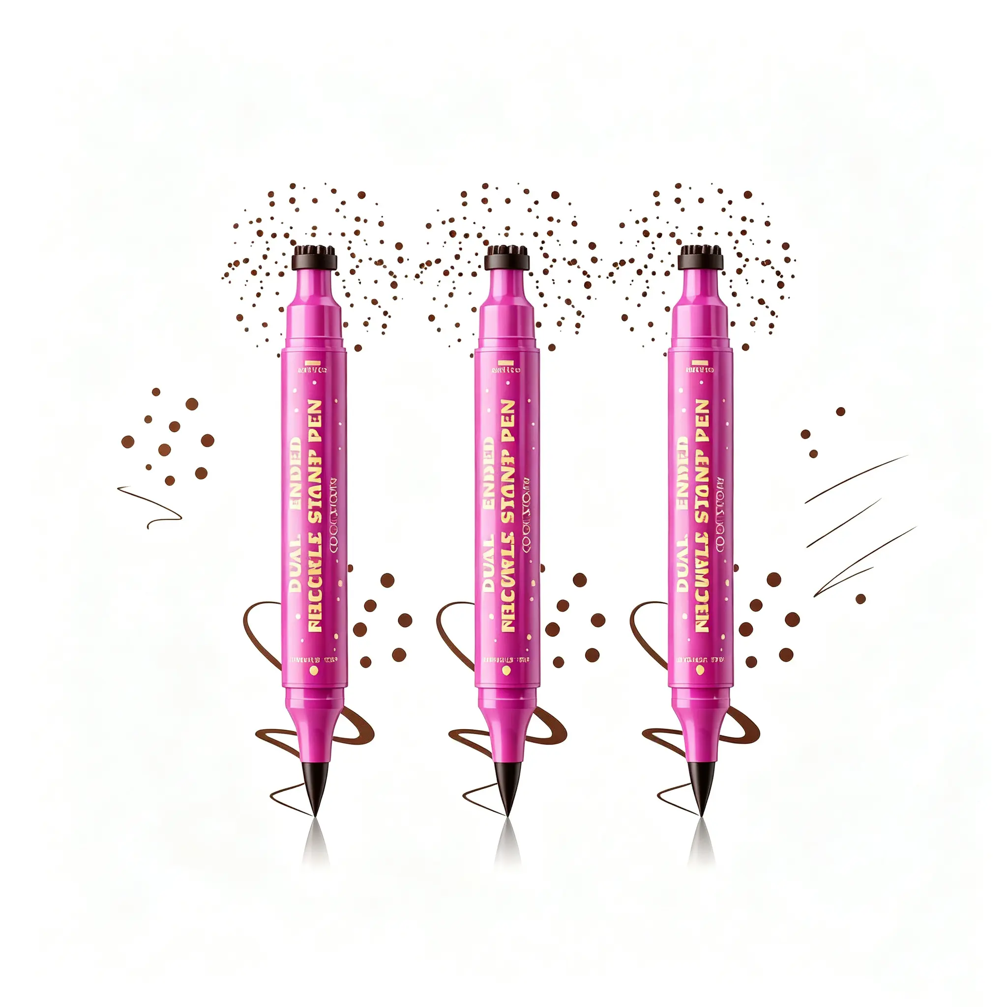 Waterproof Natural Freckle Pen, Long-Lasting No- Smudge Matte Formula, Fine-Tip Easy-Application Design for Realistic Freckles Makeup, Perfect for Daily Wear Cosmetic