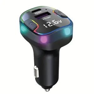 Dual Ports Fast Car Charger, Pd30w & Qc3.0 Cigarette Lighter Charger, Compatible with Multiple Devices, Efficient Charging Solution, USB Car Charger