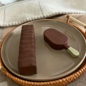 Cute Chocolate Brothers Slow Rising Squishy - Chocolate Bar & Ice Cream Bar, ADHD Gift