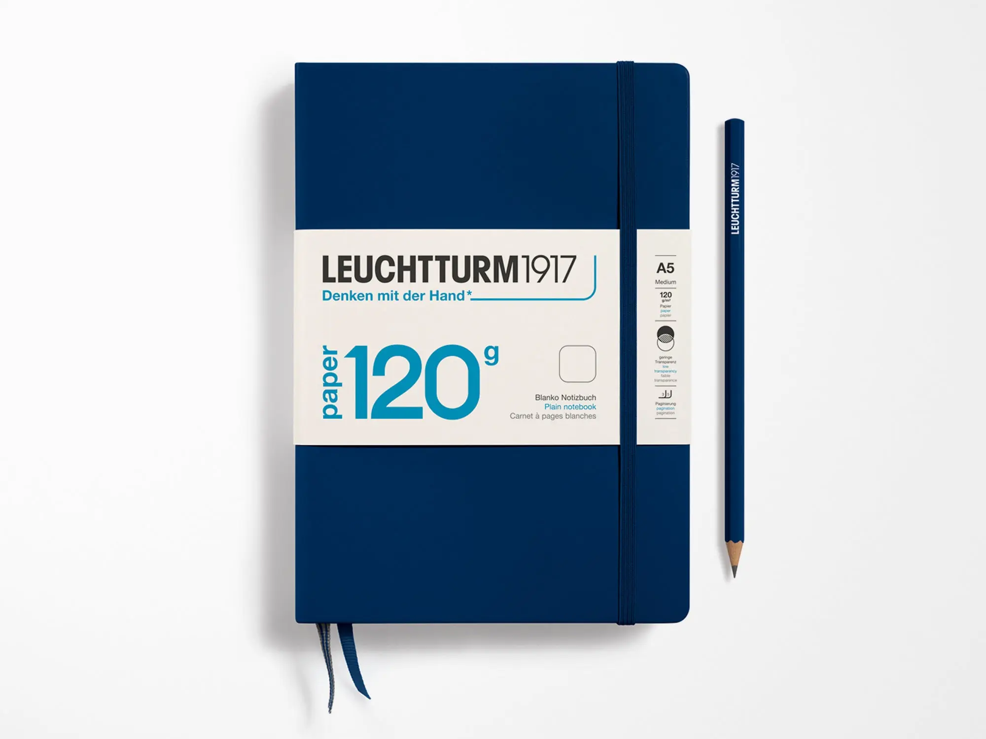Leuchtturm 1917 Notebook - Edition Paper 120g - Navy