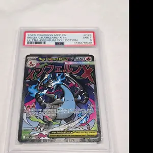 Mega Charizard X EX 023 Promo PSA Graded 9