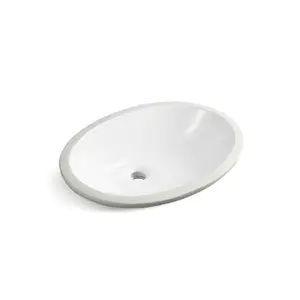 Fran Undermount Bathroom Sink Basin - White