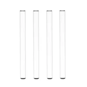 FixtureDisplays® 18mm (nominal 3/4") Diameter X 30" Long Acrylic Rod Plexiglass Stick Clear Lucite Transparent Dowel Rods for DIY Crafts 10131-30"-4PK-NEW-NF