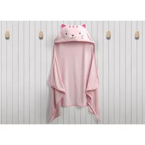 Kids Hooded Bath Towel with Pockets