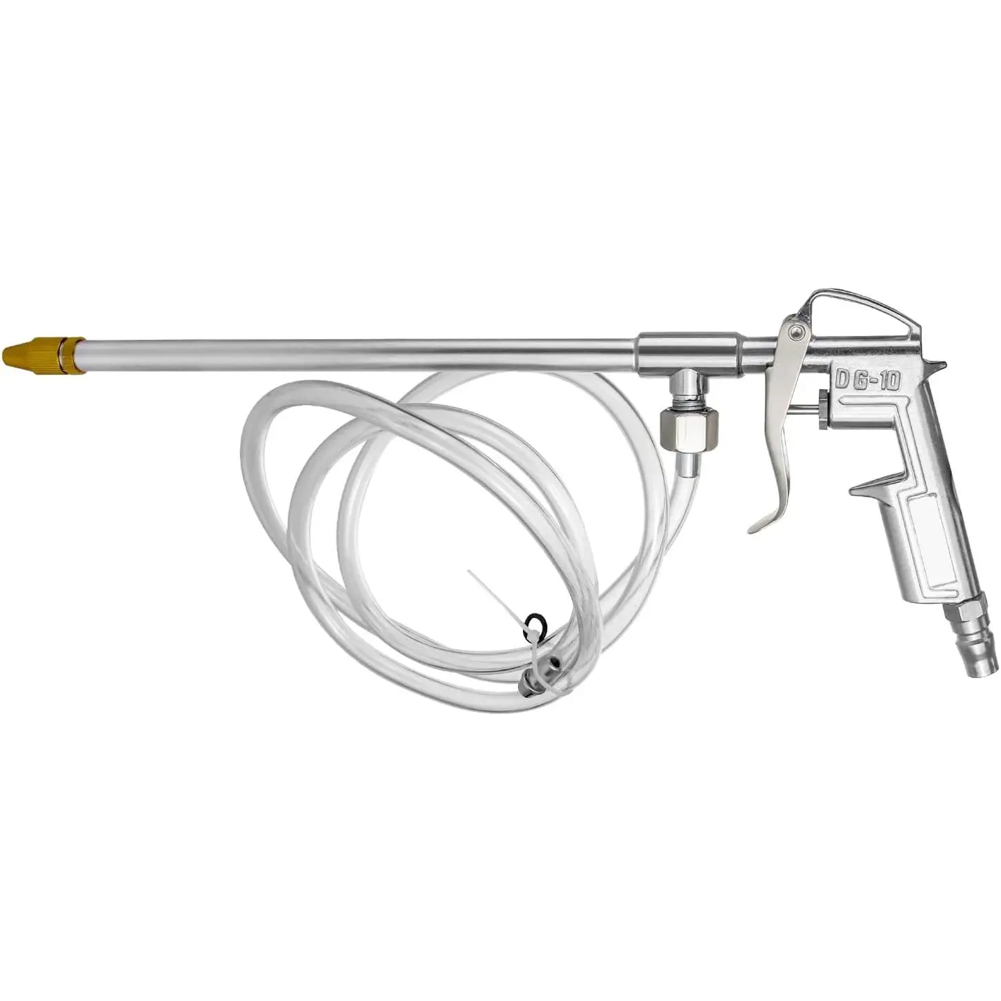 Aluminum Pneumatic Spray Gun Kit - Compressed Air Engine Cleaning Washer Tool with Nozzle, Adjustable Tip, 1/4" Inlet for Smooth & Frustration-Free Experience