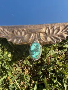 large Hubei turquoise ring