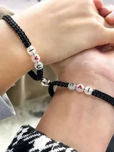 RAWR Dino Couple Bracelet Glow In The Dark, Fashion Accessories, Suitable For Daily Use And Convenient, Cute Matching Gift For 2025