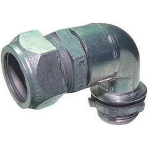Gampak 49057 1-2 in. 90 Degree EMT Compression Connector