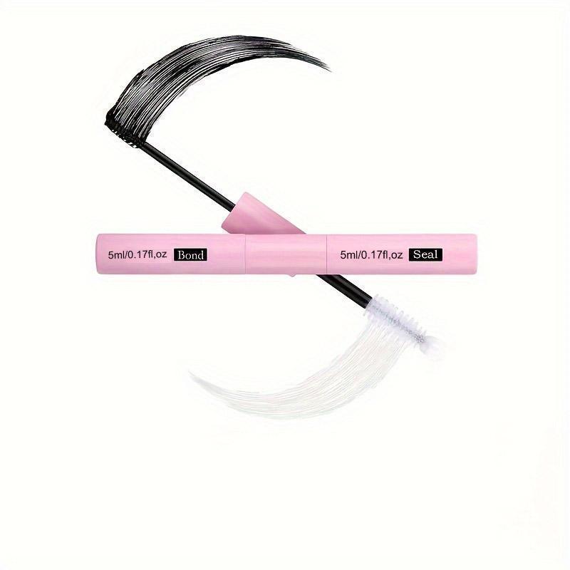 Women's DIY Cluster Lashes Cosmetic Kit - 1/3/5Pcs Dramatic False Lashes, 2-in-1 Waterproof Bond & Seal Glue, Long-Lasting Hold Remover, Eyelash False Eyelashes & Adhesives Set for Adults