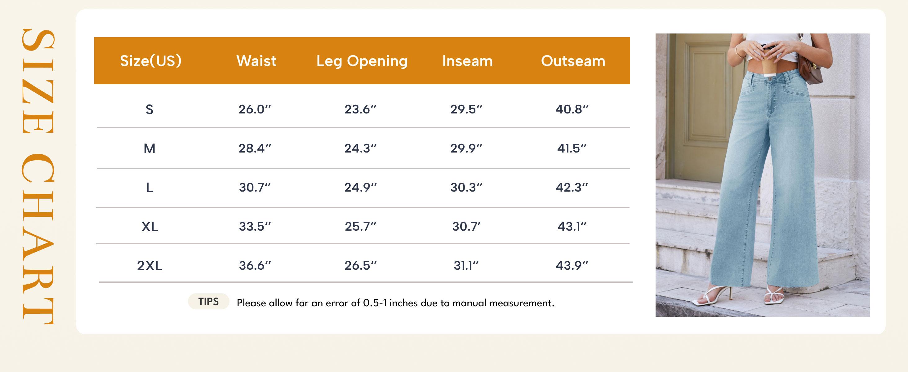 YUCOLEN Women's Wide Leg Jeans Baggy High Waist Stretchy Jeans Loose Straight Leg Vintage Y2K Denim Pants