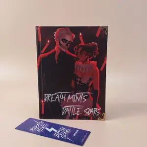 Aesthetic Matte Hardcover – Breath Mints, Battle Scars | Collector Edition with Metal Corners