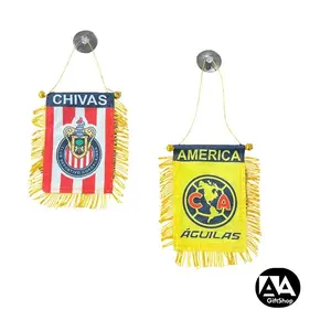Car decor/ Window suction cup / Rearview Mirror Hanging/Mini Bandera/ Chivas mini