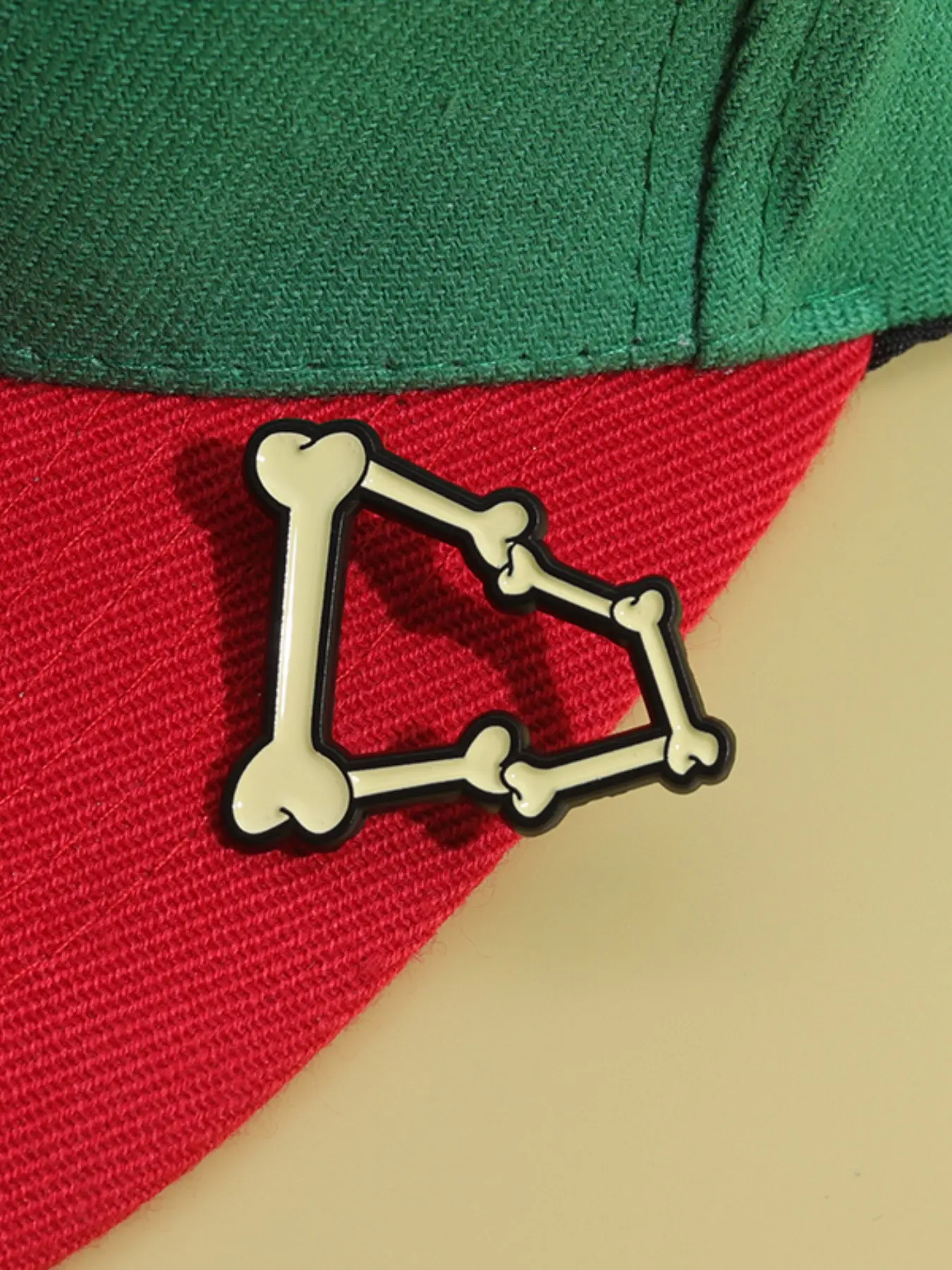 Mexican New Era Metal Hat Clip, Bone Big Dipper Design, Golf Baseball Cap Badge, Fashion Hat Decoration Brooch, Alloy Brooch Pin, Hat Pins, Casual All-Season Accessory