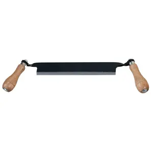 Timber Tuff 10" Straight Wood Blade Draw Shave Knife Woodworking Tool, TMB-10S