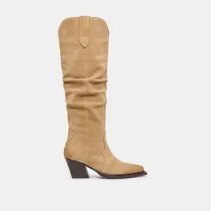 Dolce Vita BUCKLY BOOTS CAMEL SUEDE