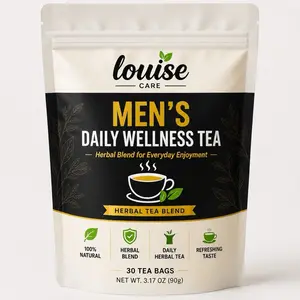 LOUISE CARE MEN’S DAILY WELLNESS TEA( te pou spem Feb , fatig , somey , andirans ect ….) te pou fe gason ka pwisan