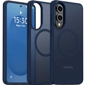 for Samsung Galaxy S25 Edge Compatible MagSafe Frosted Translucent Shock and Scratch Resistant Ultra Slim Phone Case, Matte Case, S25 Edge Phone Case, Military Grade Protection