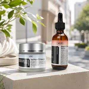 VGO Clean Feel Duo – Serum & Snail Mucin Moisturizer