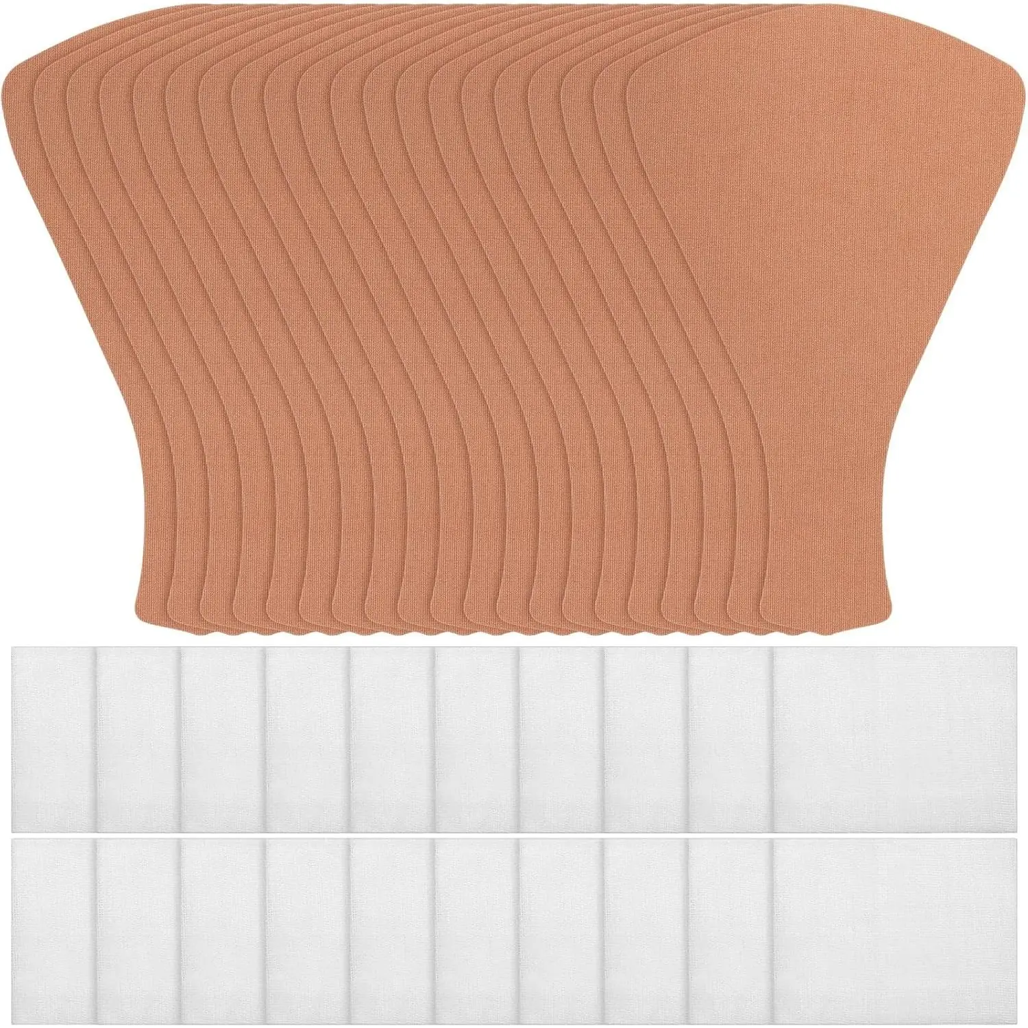 20 Set Tuck Yourself Tucking Tape Kit 20 Tapes Strip 20 Gauze for Trans Women Crossdressers, Drag Queens