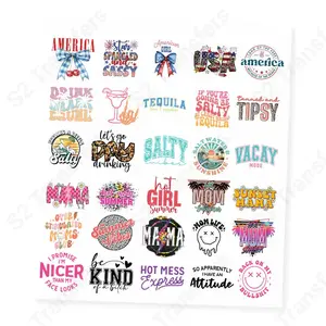 Trucker Babe Vibes Mini DTF Premade Transfer Gangsheet - 22" x 24"