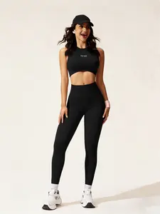 Women's Seamless Backless Sports Jumpsuit, High Stretch Yoga Pants, Heart Cutout Design, Sporty Style, All Seasons, Perfect for Gym & Daily Wear, Workout Jumpsuit