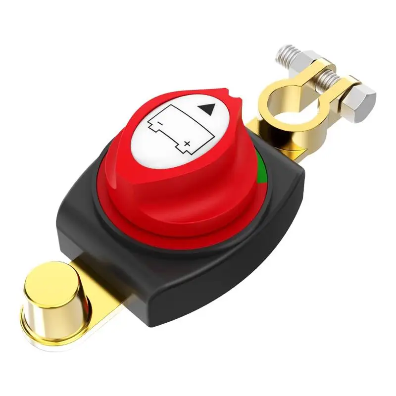 Battery Disconnect Power Switch, 12-48V Battery Power Cut Master Switch, Disconnect Isolator Battery Switch, Battery Switch for Car, Marine, Boat, Veh