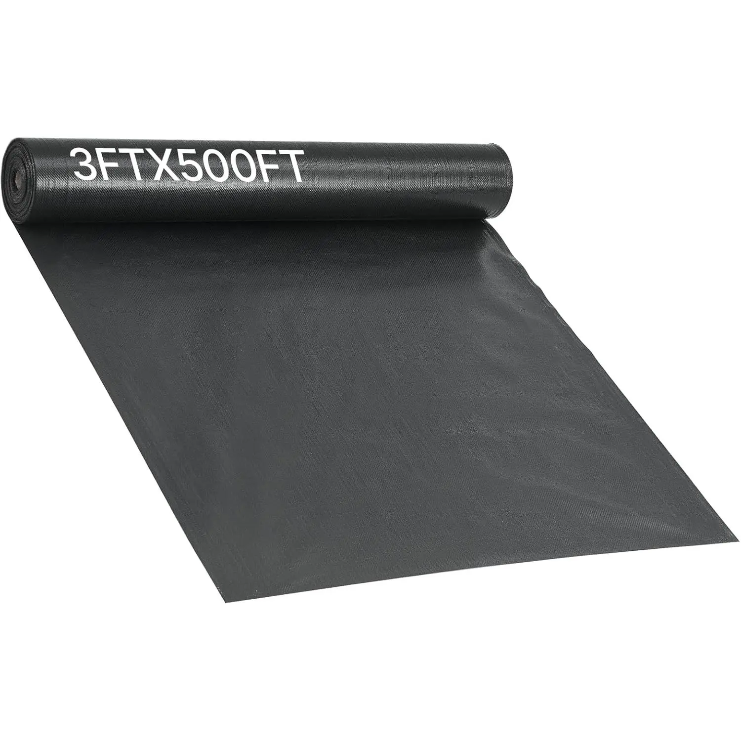 VEVOR Silt Fence Fabric Roll, 3 x 500 ft Erosion Control Fencing, Industrial Grade Tough Polypropylene Fabrics for Sediment Retention, Temporary Fabric for Construction Job Sites