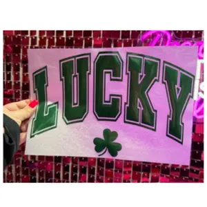 Lucky Puff Transfer **PRE-MADE**