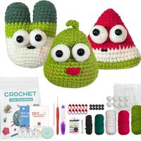 3 Crochet Fruit Kit