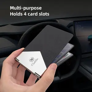Driver License Holder Passport Car Driving Documents Business Id Pass Certificate Protective Cover For Cadillac Escalade CTS ATS XTS CT4 CT5 XT5 XT4 XT6 CT6 Lyriq SRX ELR Celestiq EXT XLR