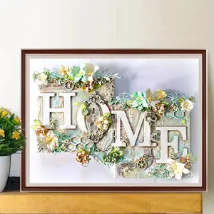 1 Count 30x30cm Diamond Art Kit, 5D Diamond Painting Cross Stitch Set, Perfect Gift for Adults Beginners, Home Decor Wall Art