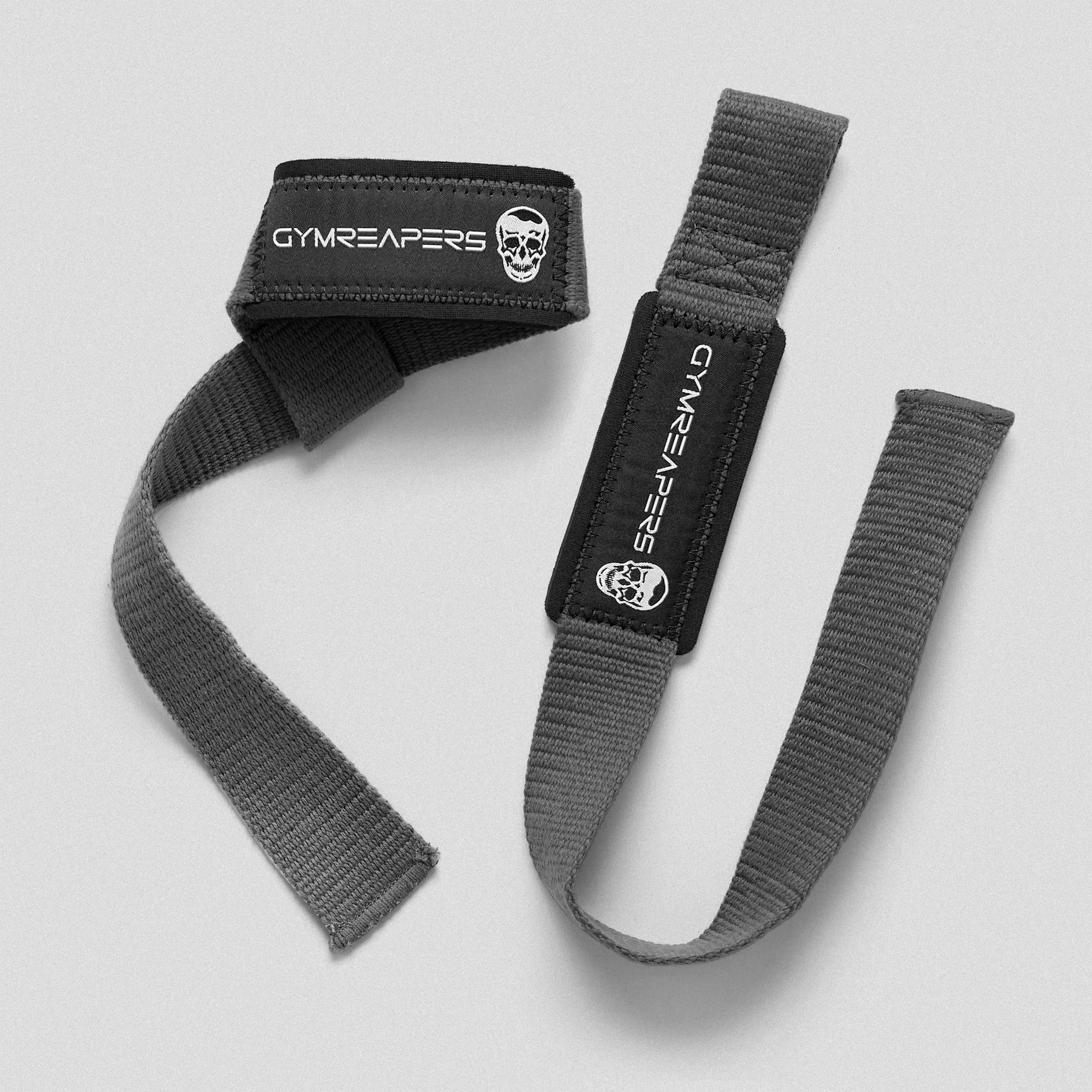 Lifting Straps | Premium Padded Weightlifting Straps - Gray Lifting Straps | Premium Padded Weightlifting Straps - Gray