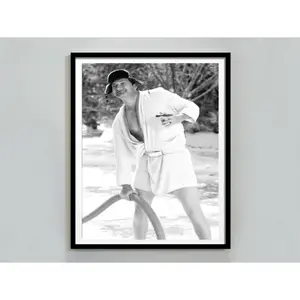 Christmas Vacation Movie Poster, Funny Bathroom Wall Art, Cousin Eddie Poster, Comedy, Funny Home Wall Art, Christmas Wall Decor