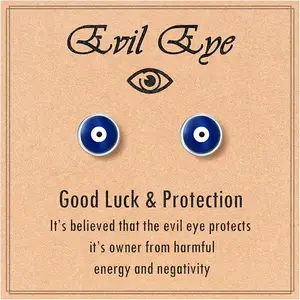 Evil Eye Earrings Jewelry for Women Protection Ojo Turco Turkish Jewelry