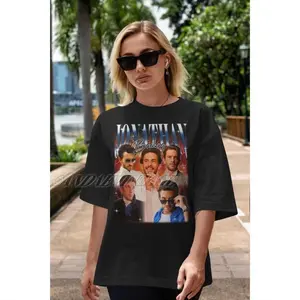 Jonathan Bailey Vintage Unisex Shirt, Jonathan Bailey Homage Tshirt, Jonathan Bailey Fan Tees, Jonathan Bailey Tshirt Gift For Him And Her