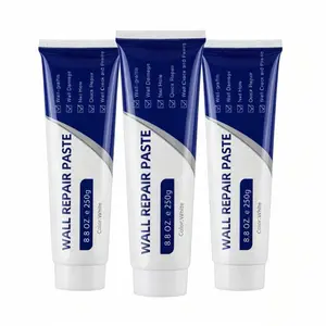 Drywall Patch Repair Kit 250g Wall Mending Agent Quick-drying Paste Adhesive Heavy Duty Waterproof Self Adhesive for Cracks Nail Holes Peeling Walls Green Ingredients Safe for Family Use